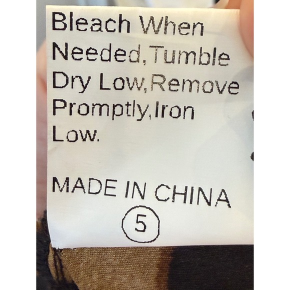 Womens Leopard Print Wrap Midi Skirt Ruffle Tie‎ Waist Polyester S Badie Silky - Picture 5 of 7